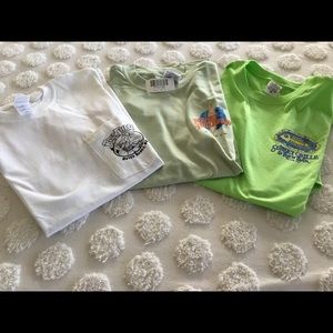 Three men’s short sleeve T shirts. M